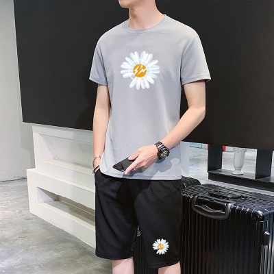 Ensemble de sport et de loisirs t-shirt short deux pièces