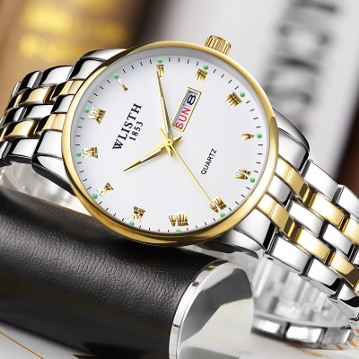 WALLIS montre à quartz bracelet en acier