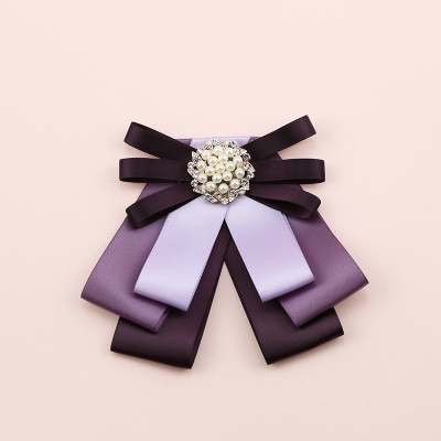 noeud papillon Femme/tête fleur arc perle décorative lacets