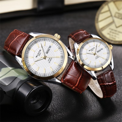 WLISTH hommes montre bracelet lumineux affichage miroir en verre résistant à l'usure