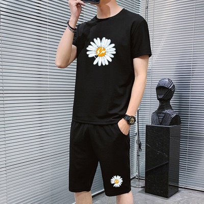 Ensemble de sport et de loisirs t-shirt short deux pièces