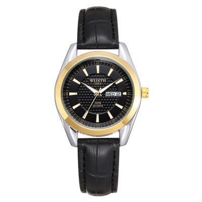 WLISTH hommes montre bracelet lumineux affichage miroir en verre résistant à l'usure