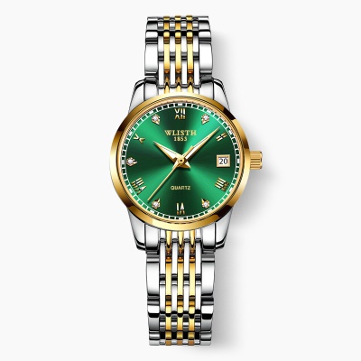 Montre en acier imperméable pour les montres de couple lumineux