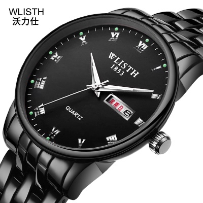 WALLIS montre à quartz bracelet en acier