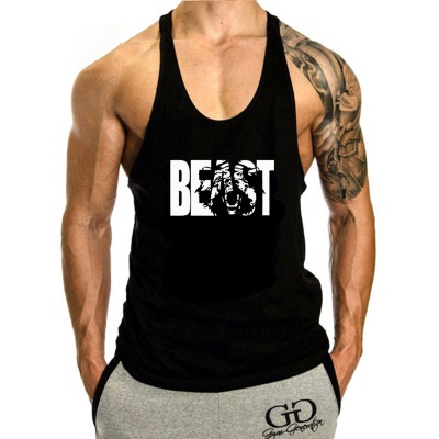 Gilet de sport ample Gilet en I en coton