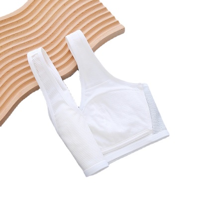 soutien-gorge lingerie coton maille respirant anti-bosses