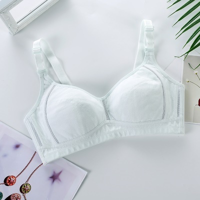 Soutien-gorge fille sous-vêtements coton anti-extensible anti-bosses