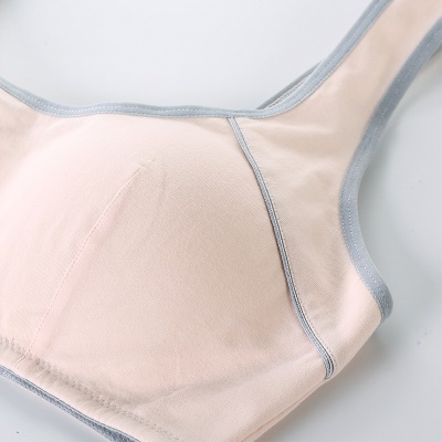 soutien-gorge lingerie coton fixe double bandoulière style gilet