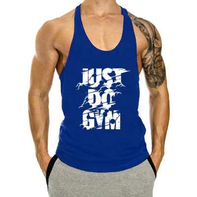 Gilet de sport de fitness T-shirt ample sans manches