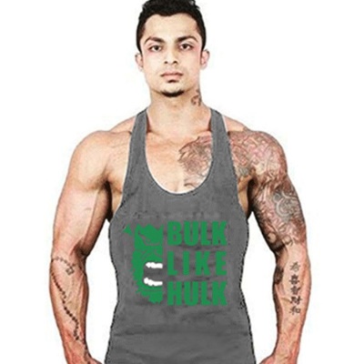 Gilet de sport pour hommes Loose I Letter Print