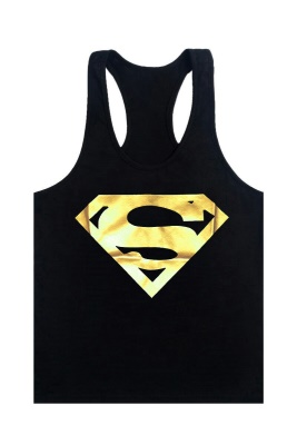 gilet de sport bretelles Superman imprimé fitness