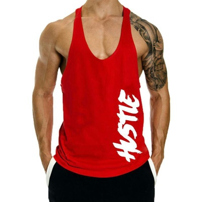Gilet de sport pour hommes lâche et respirant I Entraînement Fitness