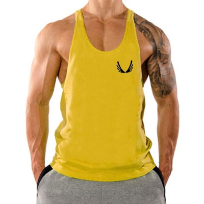 Gilet en I avec bretelles de sport sans manches amples
