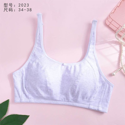 soutien-gorge sous-vêtements doux et respirant coton anti-bosses