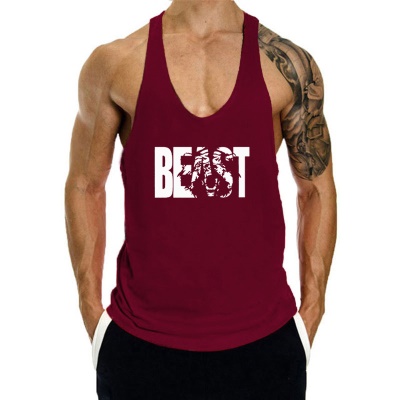 Gilet de sport ample Gilet en I en coton