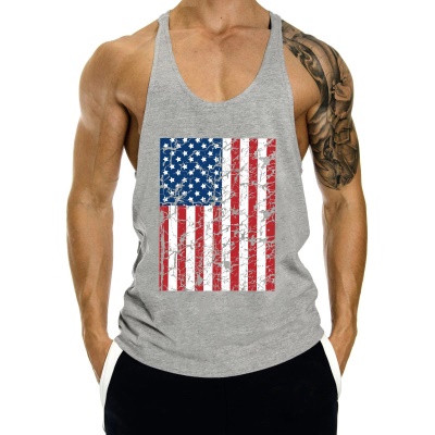 Gilet de fitness T-shirt ample sans manches