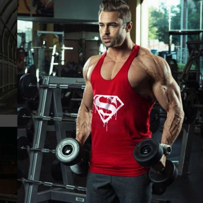Gilet de sport pour hommes Sling lâche respirant et absorbant la transpiration