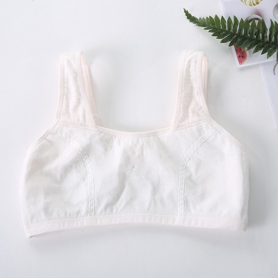 Soutien-gorge Lingerie Double Double Clip Coton Épaules larges anti-bosses