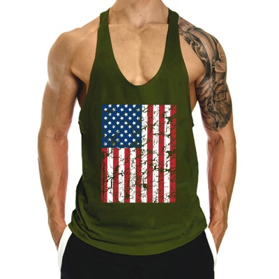 Gilet de fitness T-shirt ample sans manches