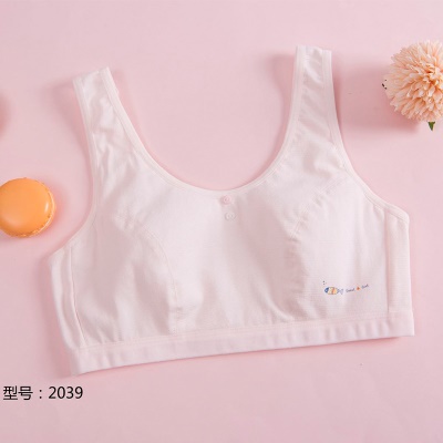 soutien-gorge sous-vêtements gilet style anti-choc anti-affaissement coton