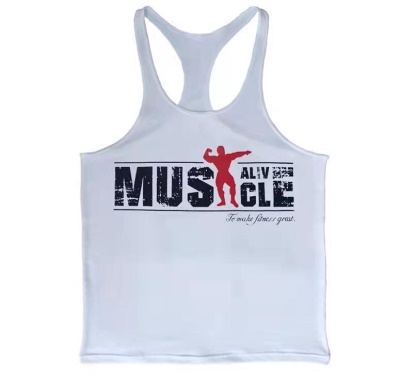 gilet de sport harnais muscle bodybuilding I coton