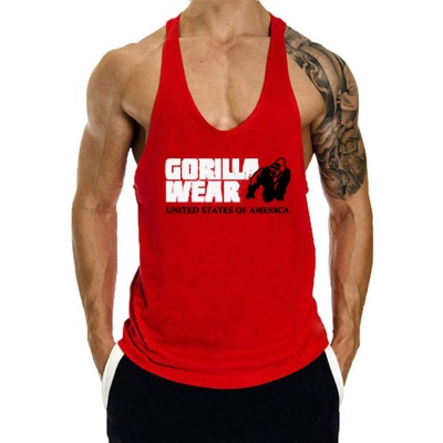 Gilet de fitness T-shirt respirant sans manches