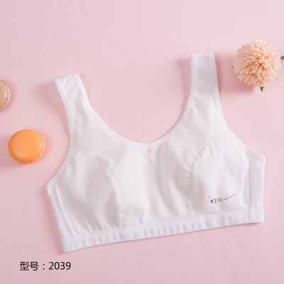 soutien-gorge sous-vêtements gilet style anti-choc anti-affaissement coton