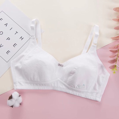 soutien-gorge lingerie sans anneau en acier doux respirant anti-bosses