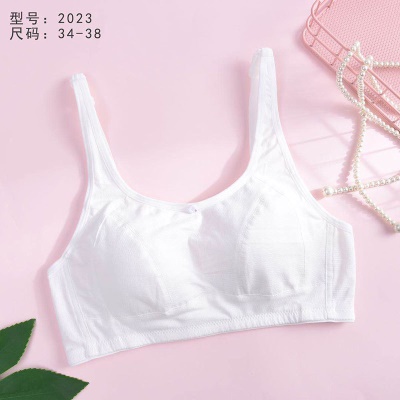 soutien-gorge sous-vêtements doux et respirant coton anti-bosses