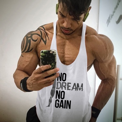 Gilet de fitness T-shirt sans manches sans sueur