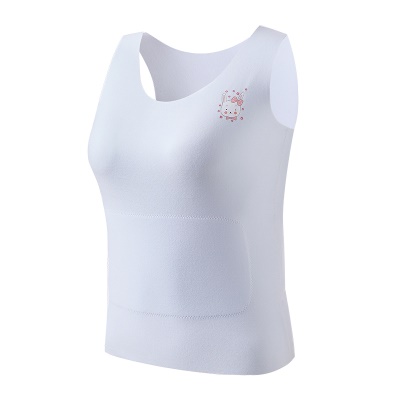 gilet lingerie imprimé ventre joint large bandoulière