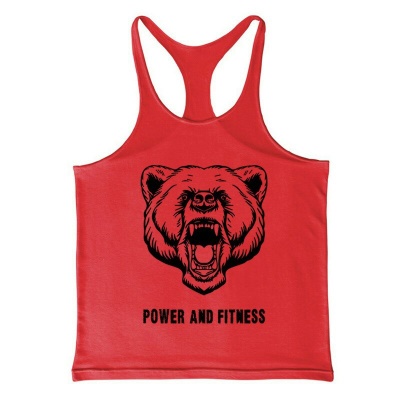 Hommes gilet de sport bretelles ample muscle bodybuilding coton
