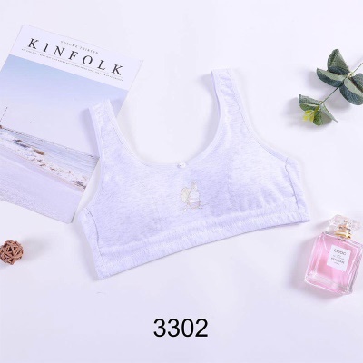 soutien-gorge lingerie large bandoulière coton sans anneau en acier