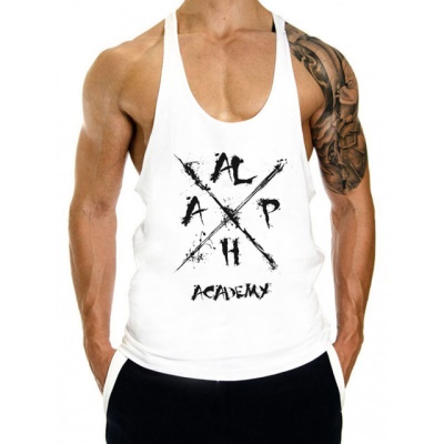 Gilet de sport homme I bretelles respirantes coton