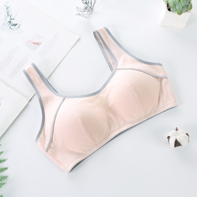 soutien-gorge lingerie coton fixe double bandoulière style gilet