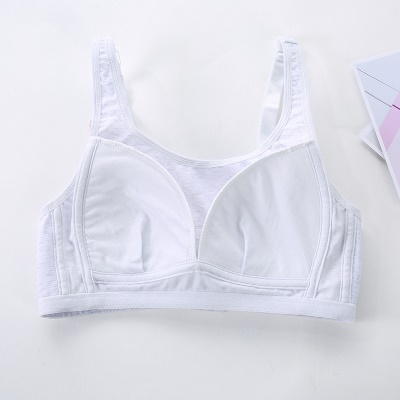 Soutien-gorge lingerie coton jacquard large bandoulière pour les filles