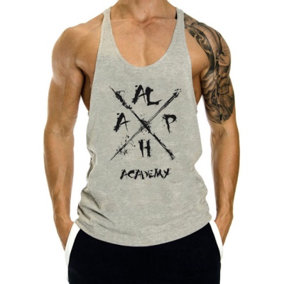 Gilet de sport homme I bretelles respirantes coton