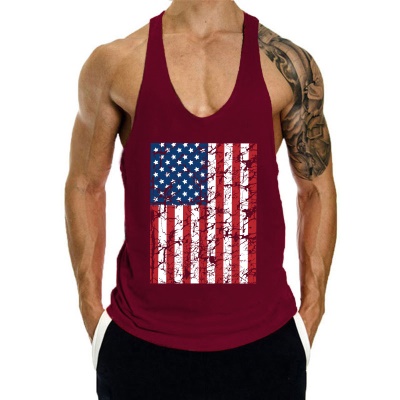 Gilet de fitness T-shirt ample sans manches
