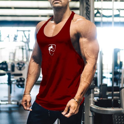 Gilet de fitness extérieur en coton respirant