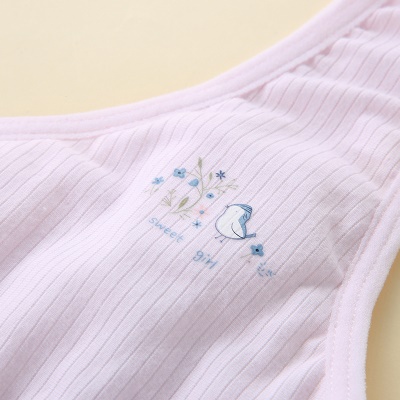 soutien-gorge lingerie coton imprimé doux et respirant