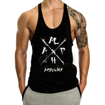 Gilet de sport homme I bretelles respirantes coton