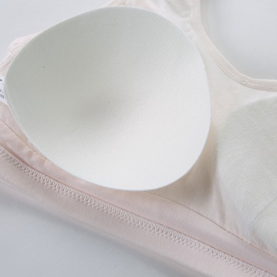 soutien-gorge lingerie large bandoulière coton sans anneau en acier