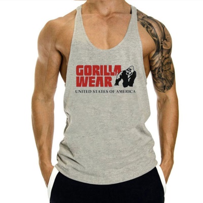 Gilet de fitness T-shirt respirant sans manches