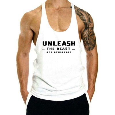 T-shirt sans manches ample pour gilet de fitness