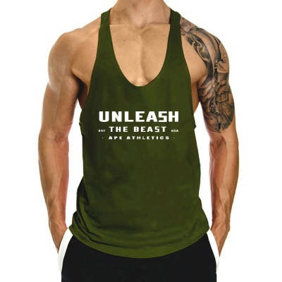 T-shirt sans manches ample pour gilet de fitness
