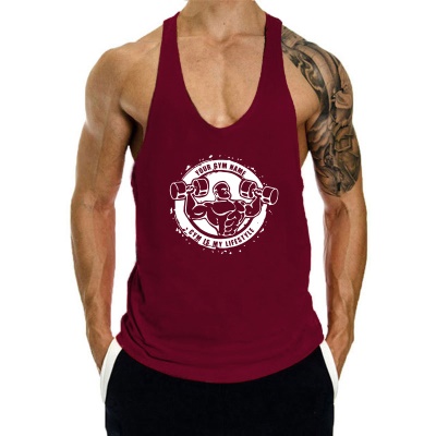 gilet Hommes sans manches T-shirt grande taille bas