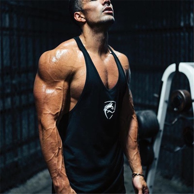 Gilet de fitness extérieur en coton respirant