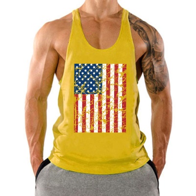 Gilet de fitness T-shirt ample sans manches