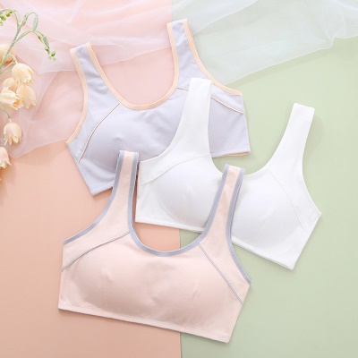 soutien-gorge lingerie sans anneau en acier coton anti-bosses