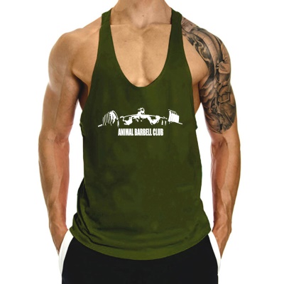 Gilet de fitness Loose Speed Dry épaules sans manches bretelles